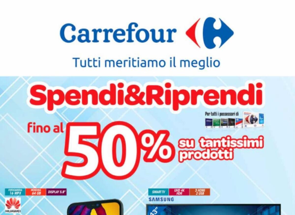 Da Carrefour il Galaxy S9 lo paghi appena 374€ grazie allo Spendi&Riprendi - 
