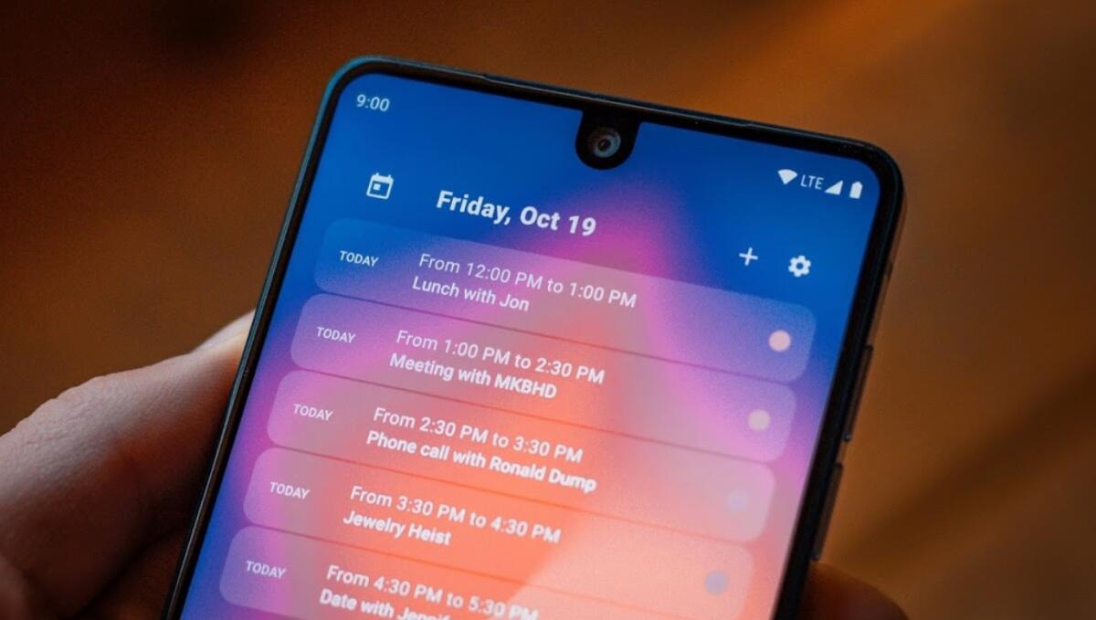 Ecco il Miglior Widget Calendario per Android: Calendar Widget - 