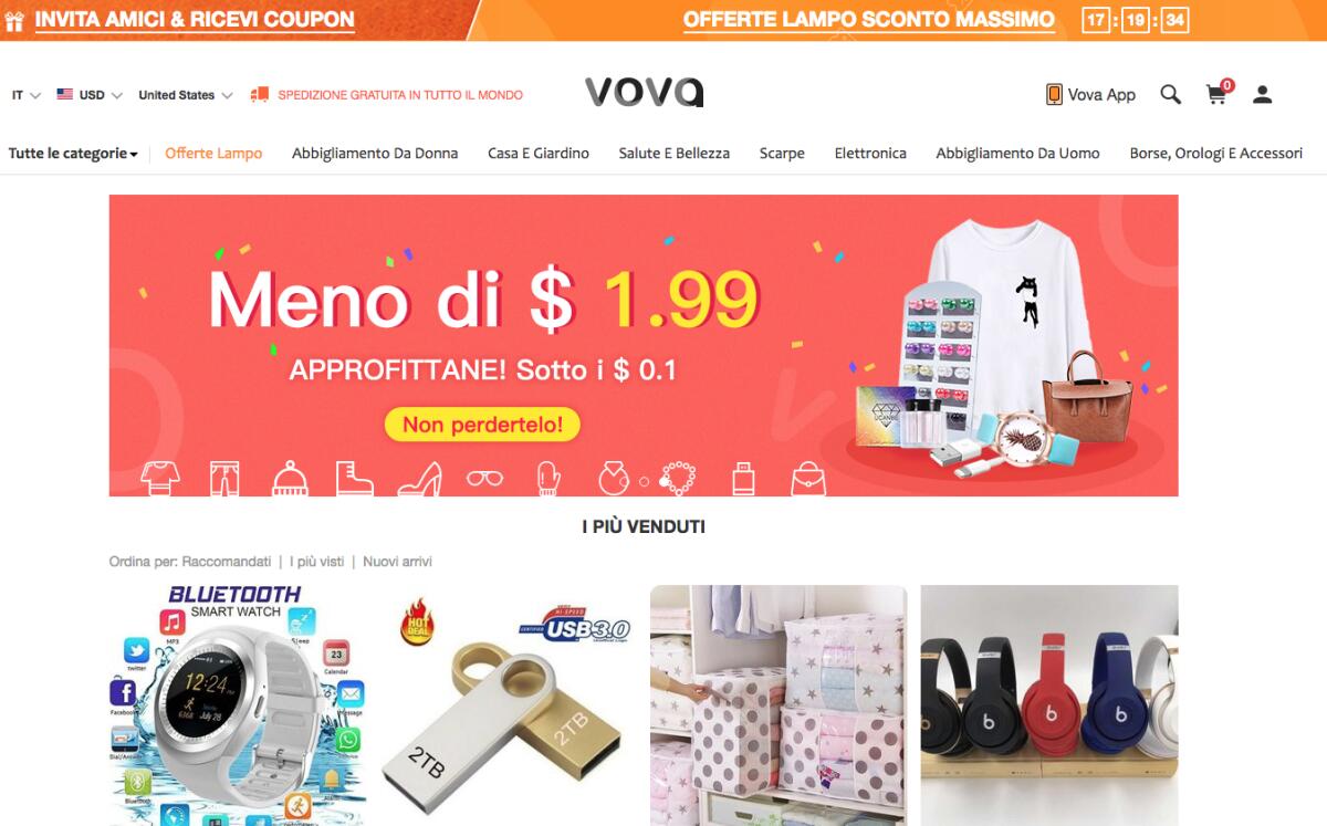 Vova E' Affidabile? E' Sicuro? Opinioni E Recensioni - 