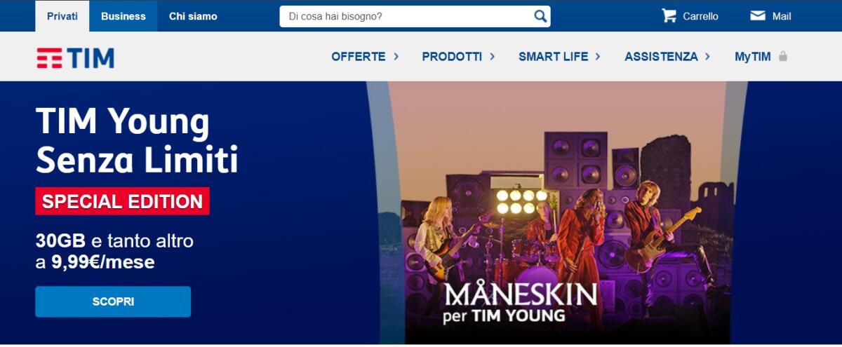 Promozioni TIM: Tra Strepitose offerte da 1,99€ e rimodulazioni continue - 