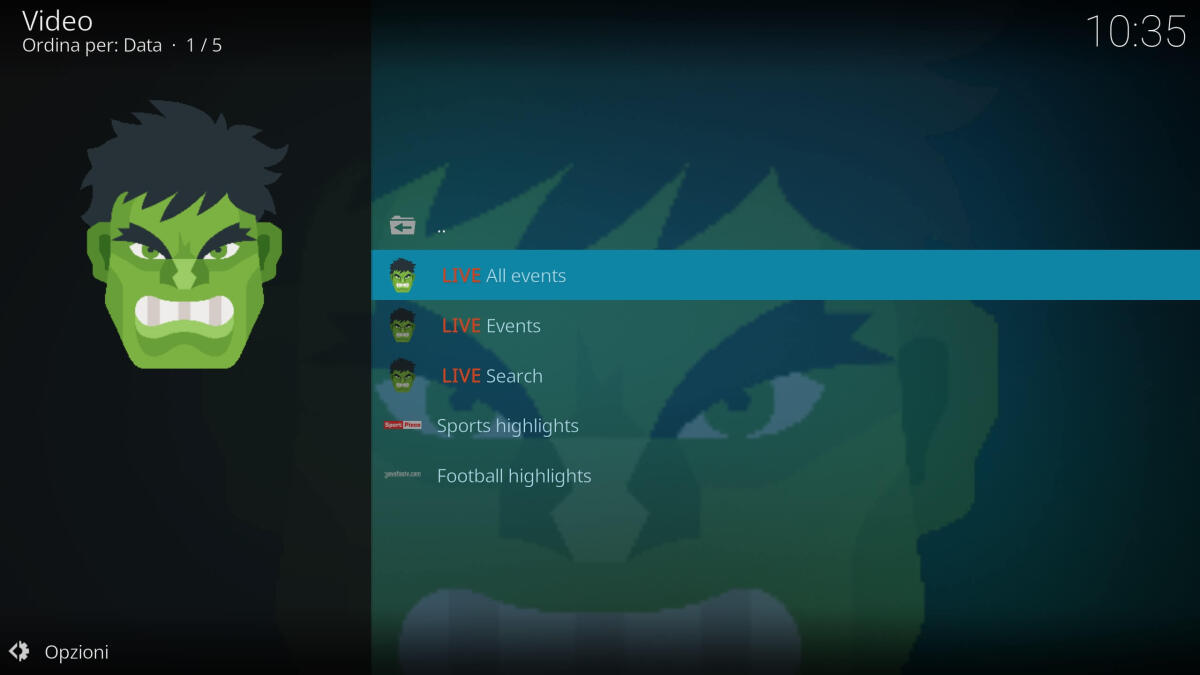 Guardate Tutto lo Sport in Streaming Gratis con questo addons per Kodi - 