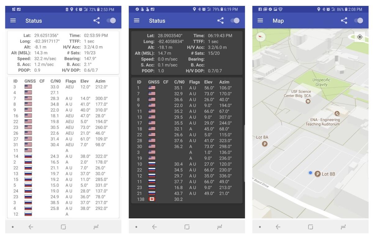 GPS Android non aggancia satelliti? Controlla se è rotto con GPSTest - 