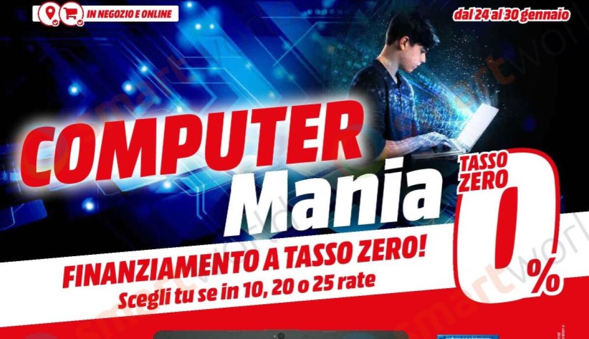 Da MediaWorld è tempo di COMPUTER MANIA [24-30 gennaio 2019] - 