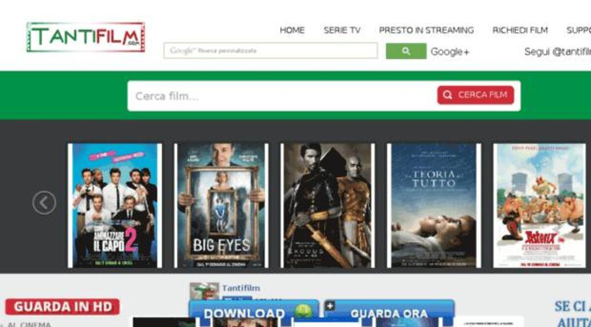 Tantifilm.cafe: nuovo sito per guardare film e serie TV in streaming - 