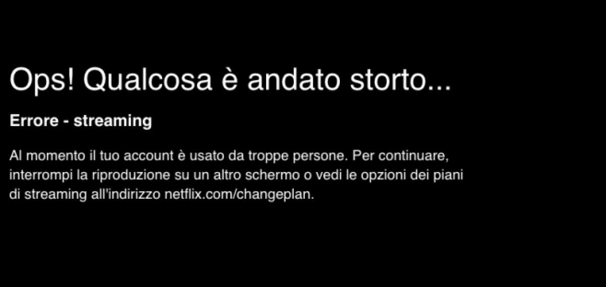 Non sarà più possibile condividere Account Netflix - 