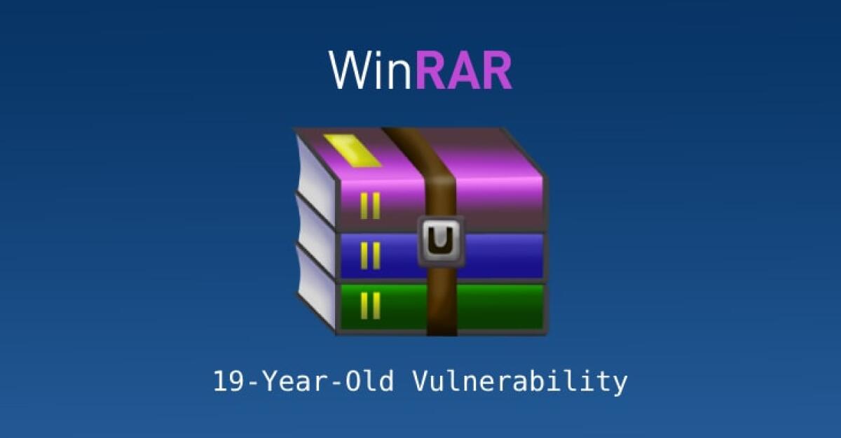 WinRar: Chiusa una falla dopo 19 anni. In pericolo 500 milioni di utenti - 