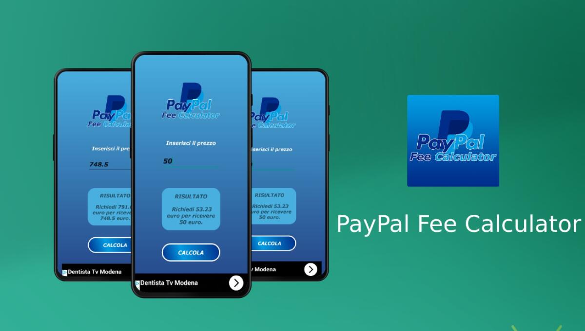 Come calcolare le tasse di PayPal con PayPal Fee Calculator per Android - 