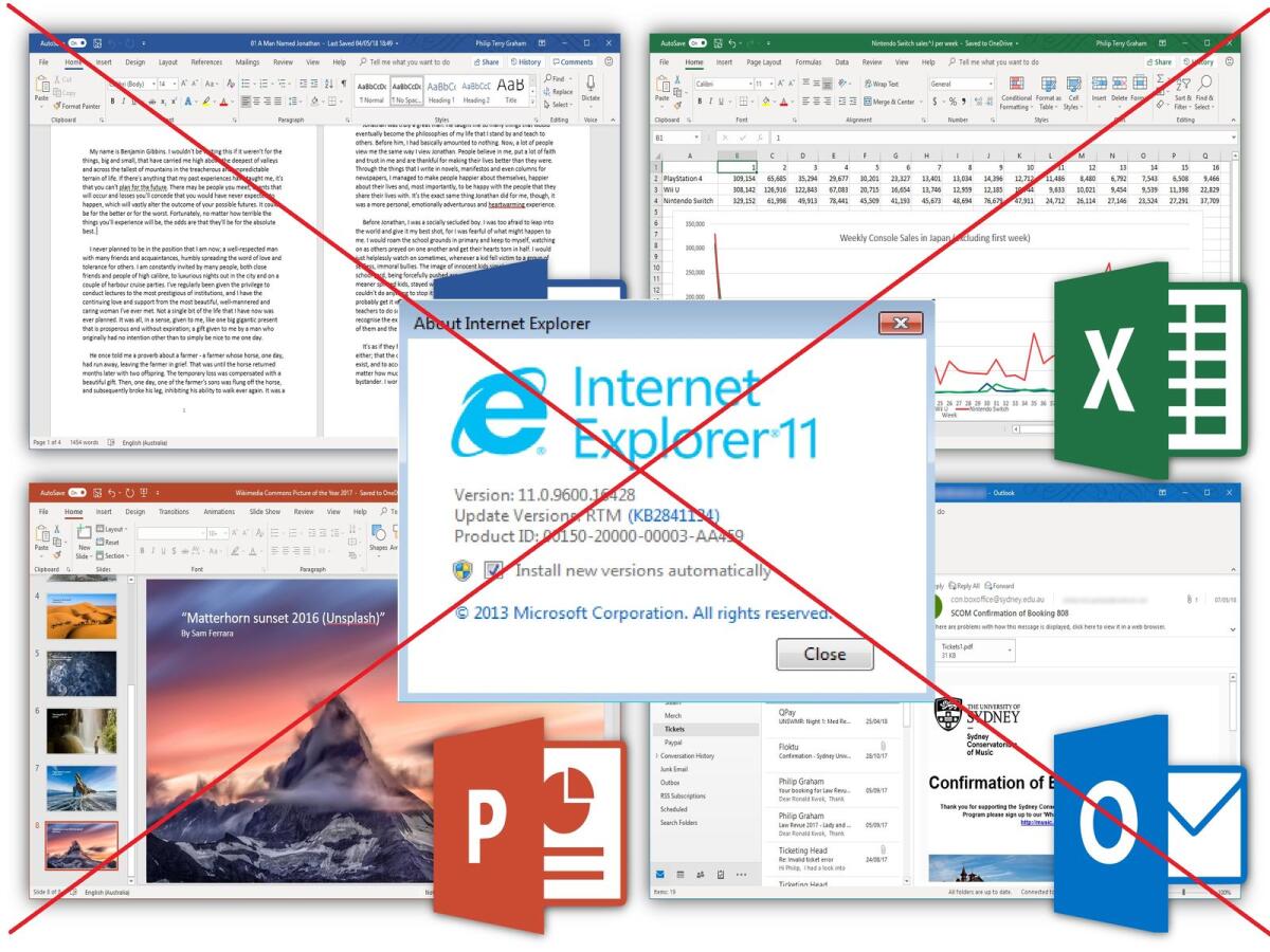 L'utilizzo di Office 2019 e Internet Explorer è sconsigliato da Microsoft: E' assurdo ma è tutto vero - 