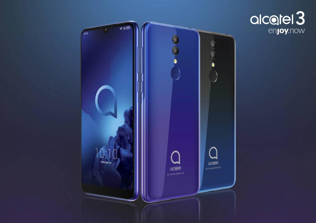 #MWC19: TCL annuncia Smartphone Alcatel 3, 3L, 1S e tablet Alcatel 3T 10 - 