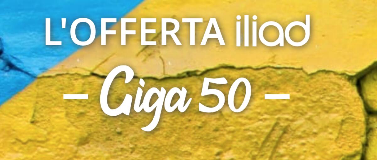 Offerte Iliad Febbraio 2019: minuti ed SMS illimitati + 50GB a 7,99€ - 