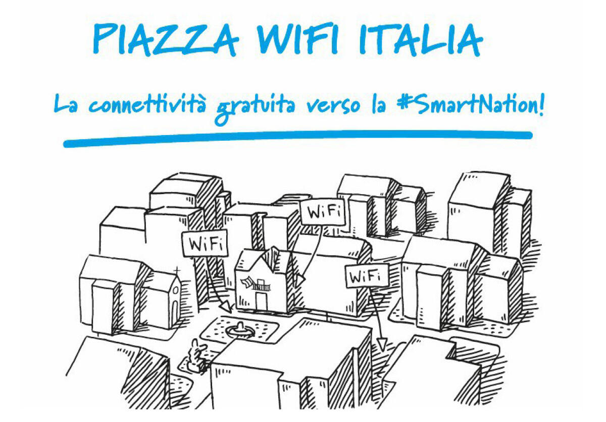 Ufficiale il WiFi Gratis in tutte le Piazze Italiane: Ecco il progetto Piazza WIFI Italia - 