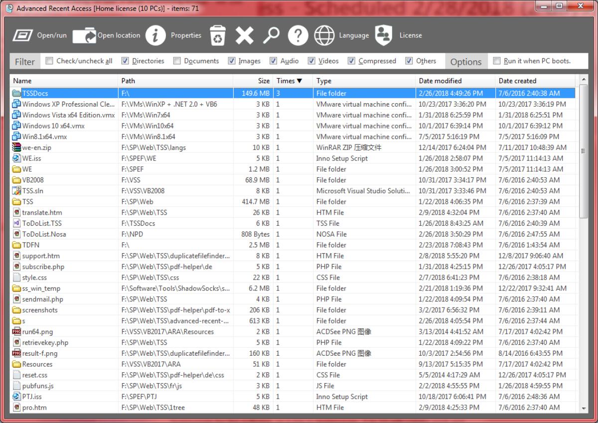 Ottieni tante informazioni sulle Attività Recenti eseguite sul PC - 