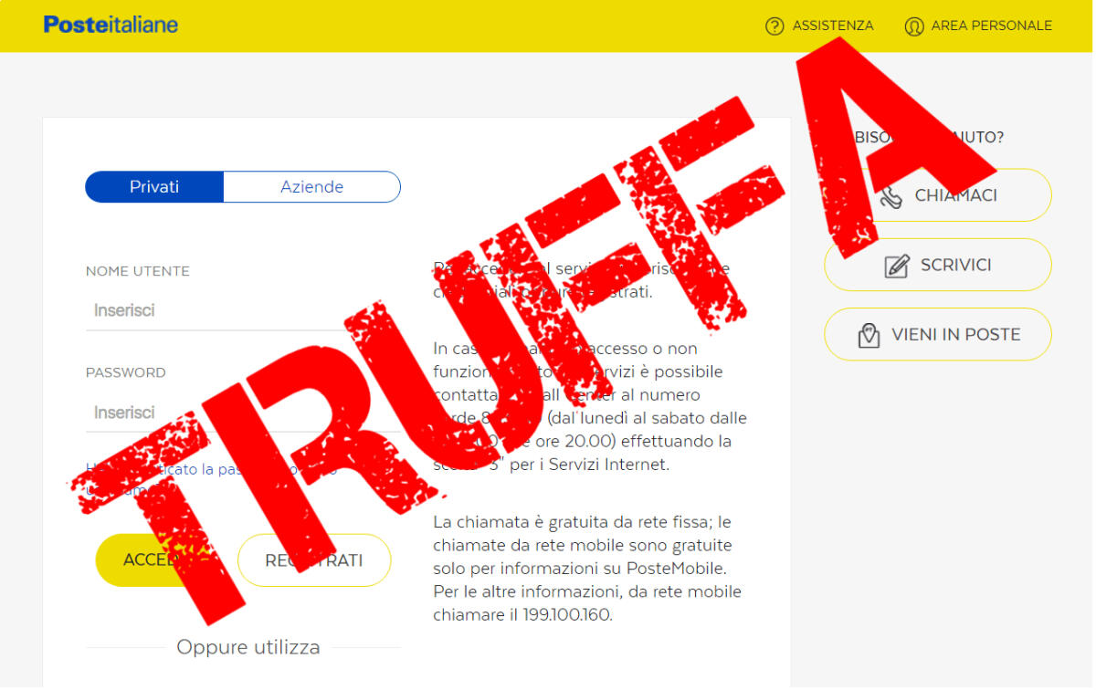 Poste Italiane regala 200 euro: Ecco la nuova Truffa - 