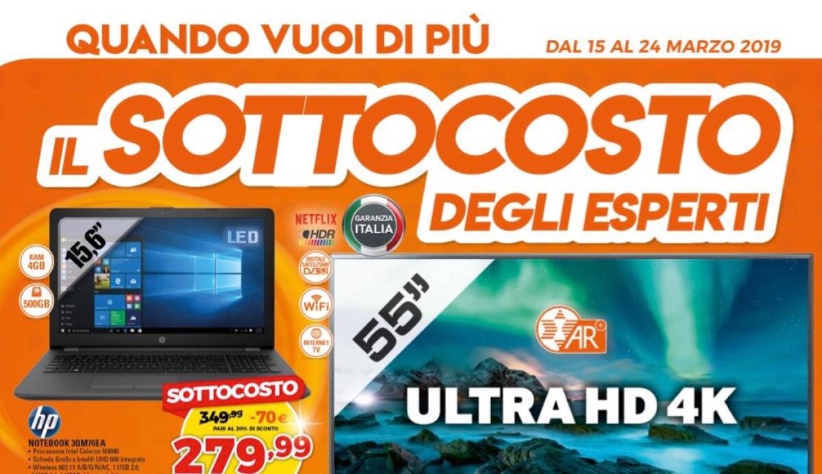 Expert rilancia il SOTTOCOSTO DEGLI ESPERTI fino al 24 marzo - 