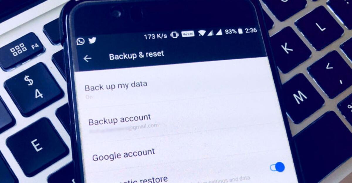 Android Q corregge "il verso" della freccia del Backup sul Cloud - 