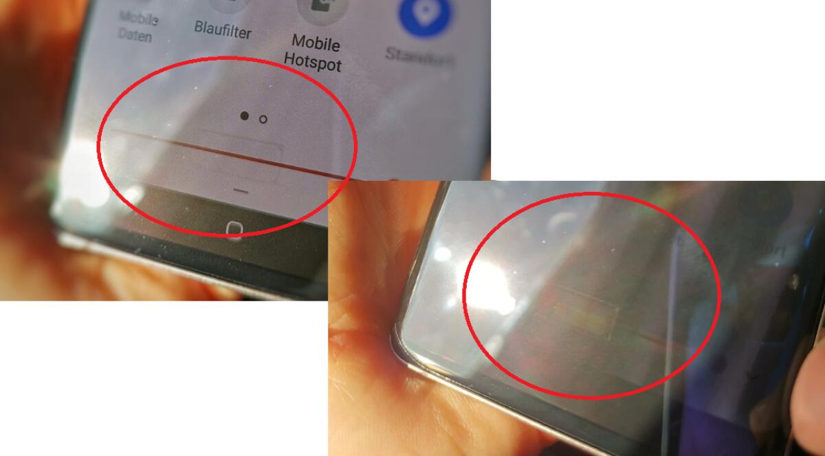 Il Lettore di Impronte dei Galaxy S10 si intravede sotto il Display - 