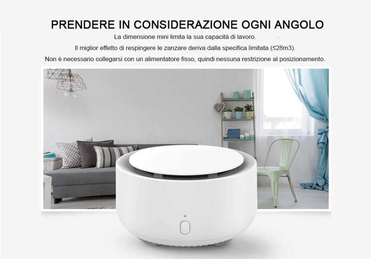 Ecco il Diffusore Antizanzare Xiaomi Youpin a meno di 15 euro - 