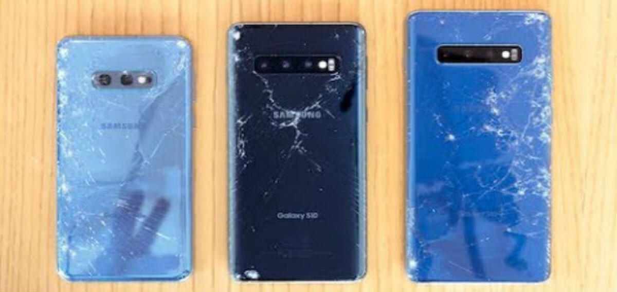 I Samsung Galaxy S10 si rompono alla prima caduta (VIDEO) - 