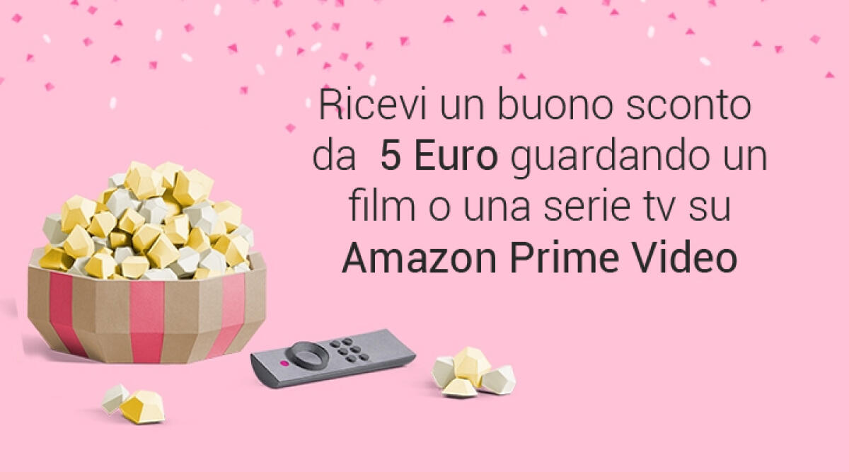 Ottenere 5 euro di sconto su Amazon provando Prime Video per la prima volta - 