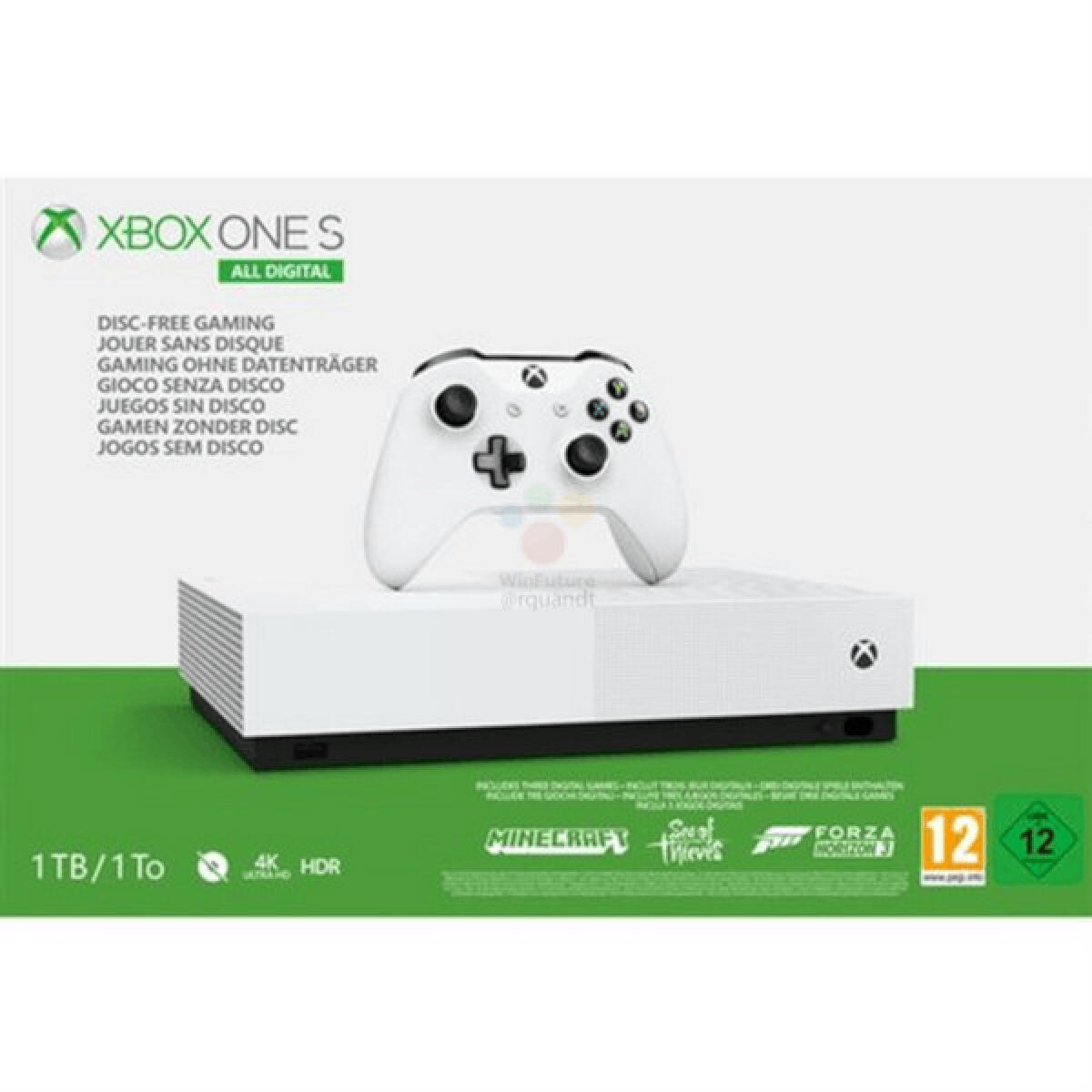 Xbox One S All-Digital: prezzo, data di uscita, tutti i dettagli - 
