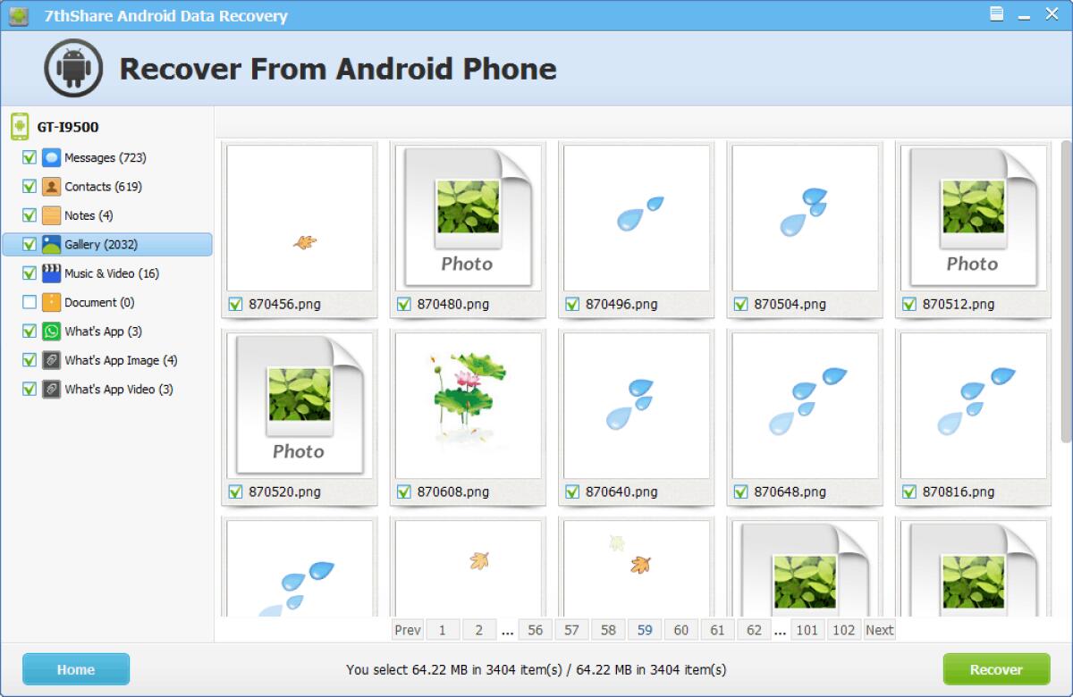 Recuperare File da Smartphone Android ed anche da microSD - 