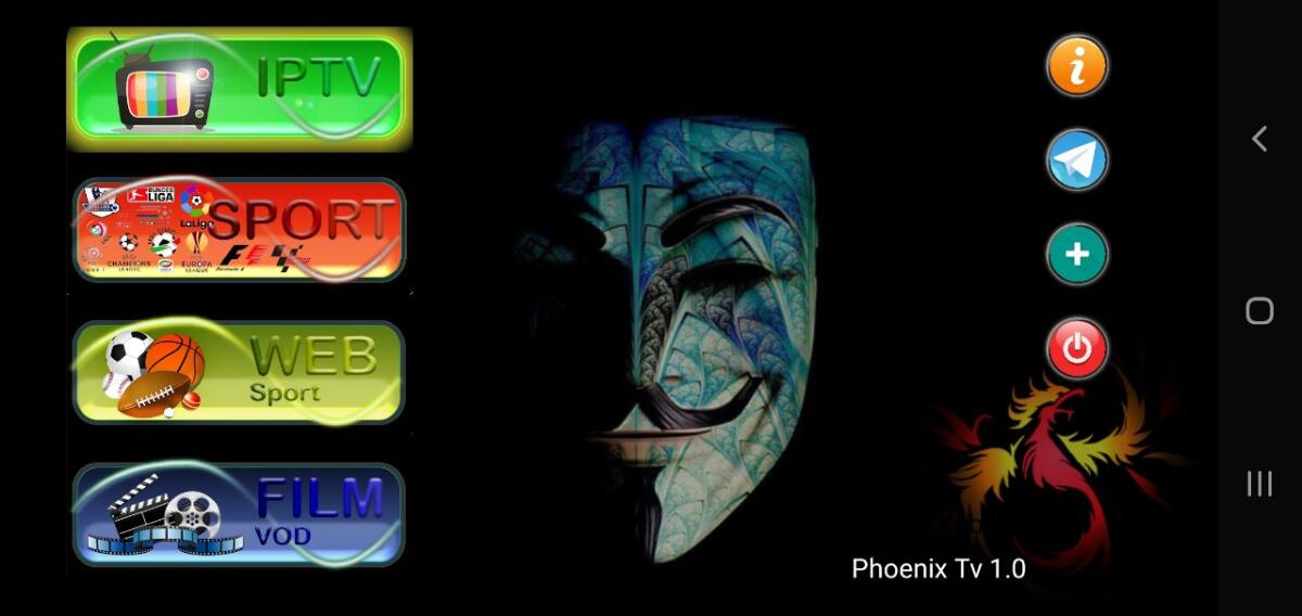Applicazione IPTV Android: ecco PhoenixTV - 
