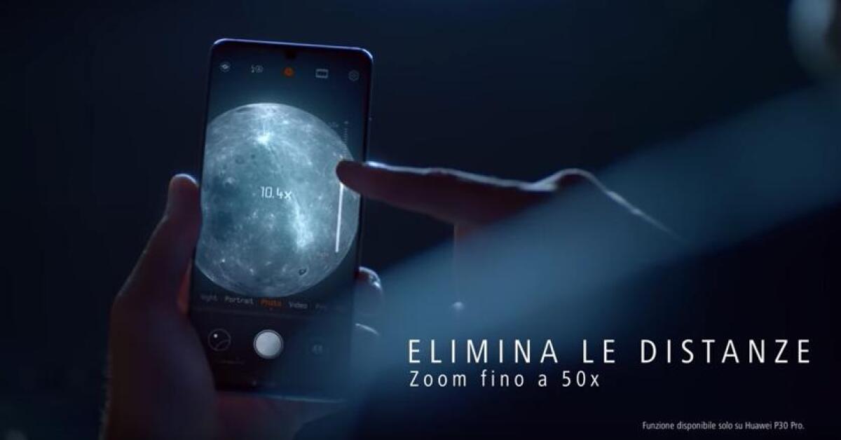 Le foto della Luna del P30 Pro sono Create dall'Intelligenza Artificiale - 