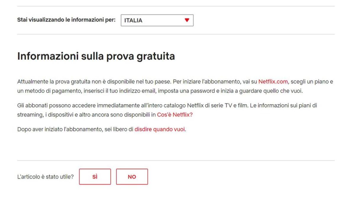 Perché Netflix non ha più il Mese di Prova gratuito? Ecco i retroscena - 
