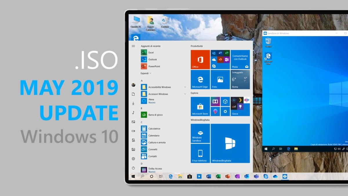 Windows 10 May 2019 Update Download - 