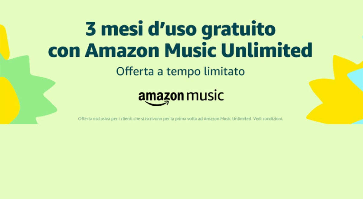 Come ottenere 3 mesi gratis di Amazon Music Unlimited - 