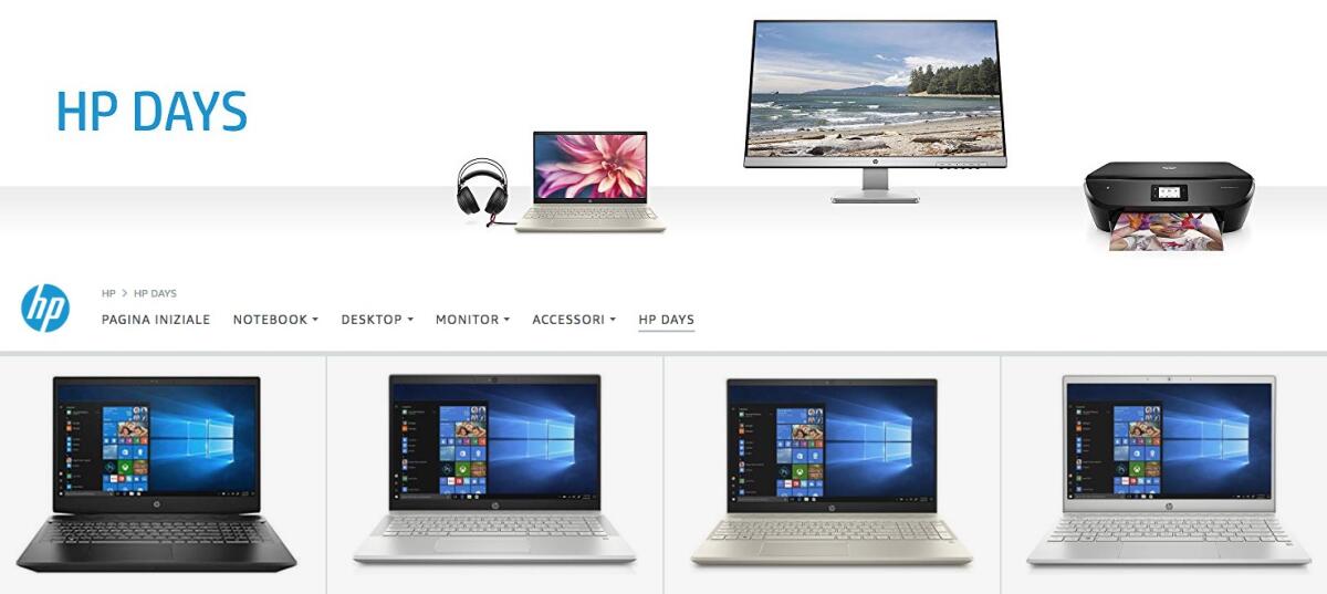 Amazon HP Days Maggio 2019: Le migliori offerte - 