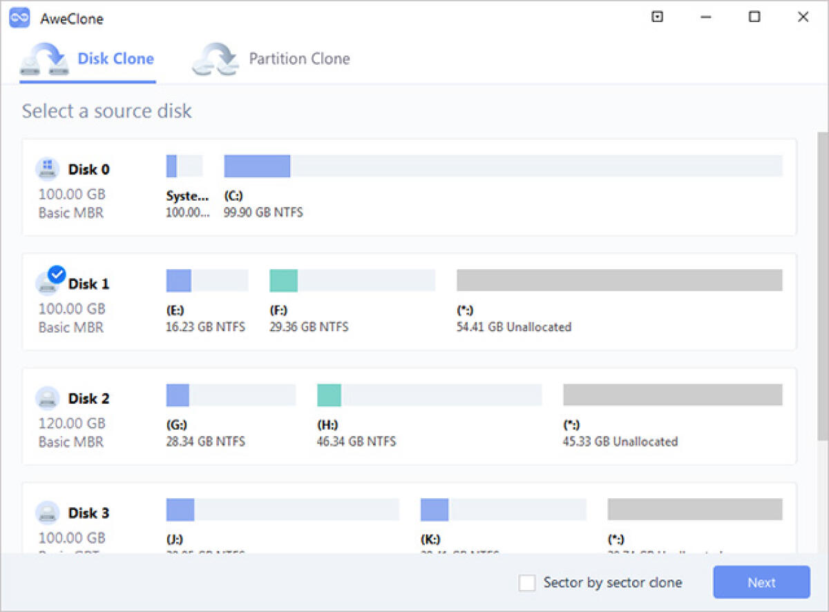Clonare Hard Disk Windows e Mac con AweClone 2.2 - 