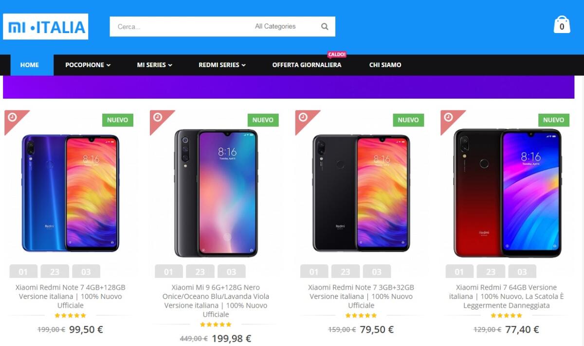 Xiaomi-it.com è affidabile? Sito che offre Prezzi super bassi di dispositivi Xiaomi - 