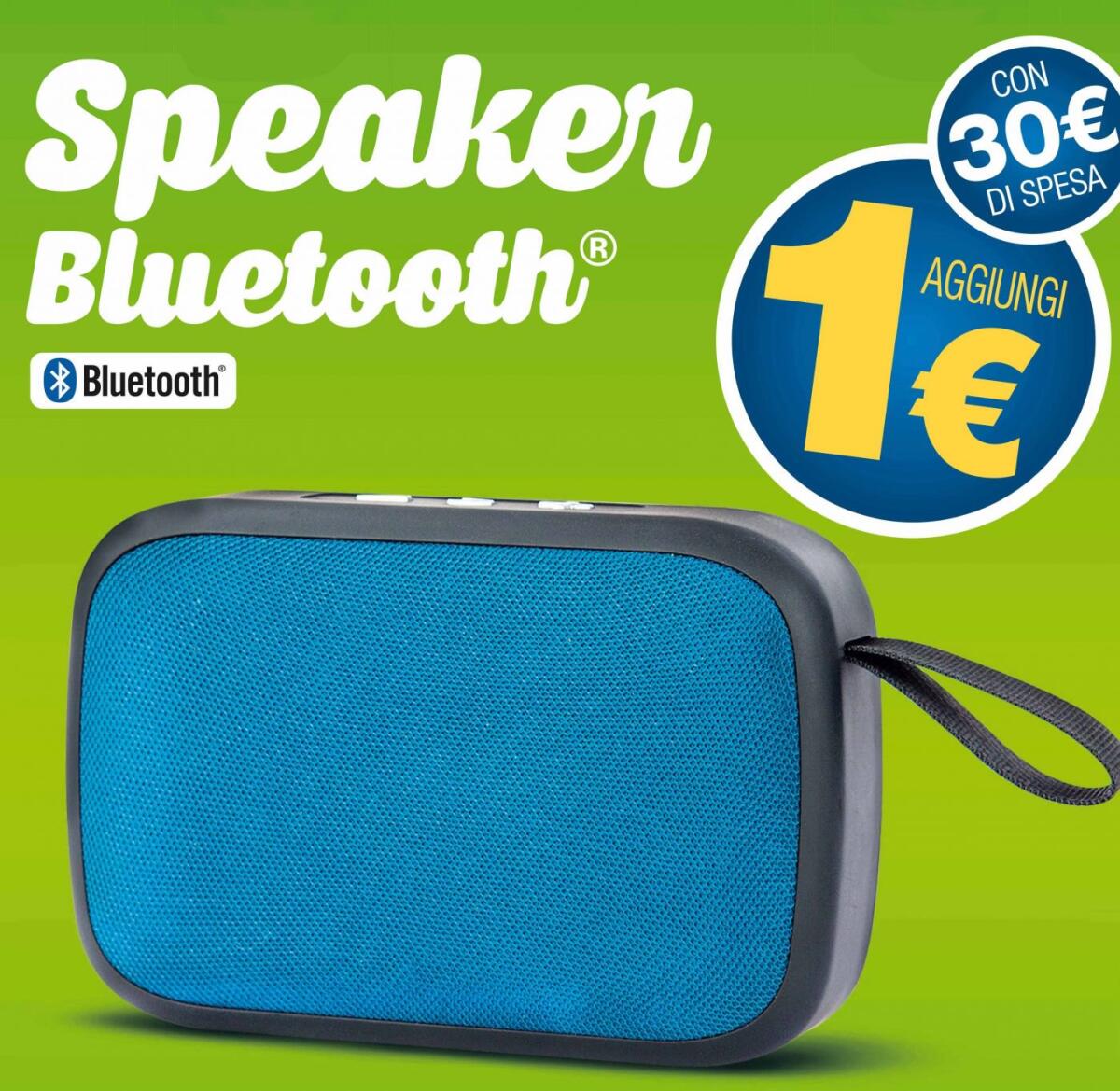 Speaker Bluetooth a solo 1 euro con Eurospin: ecco come - 