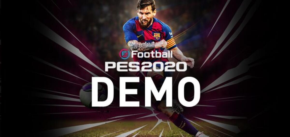 Demo PES 2020 PS4, Xbox One e PC - 