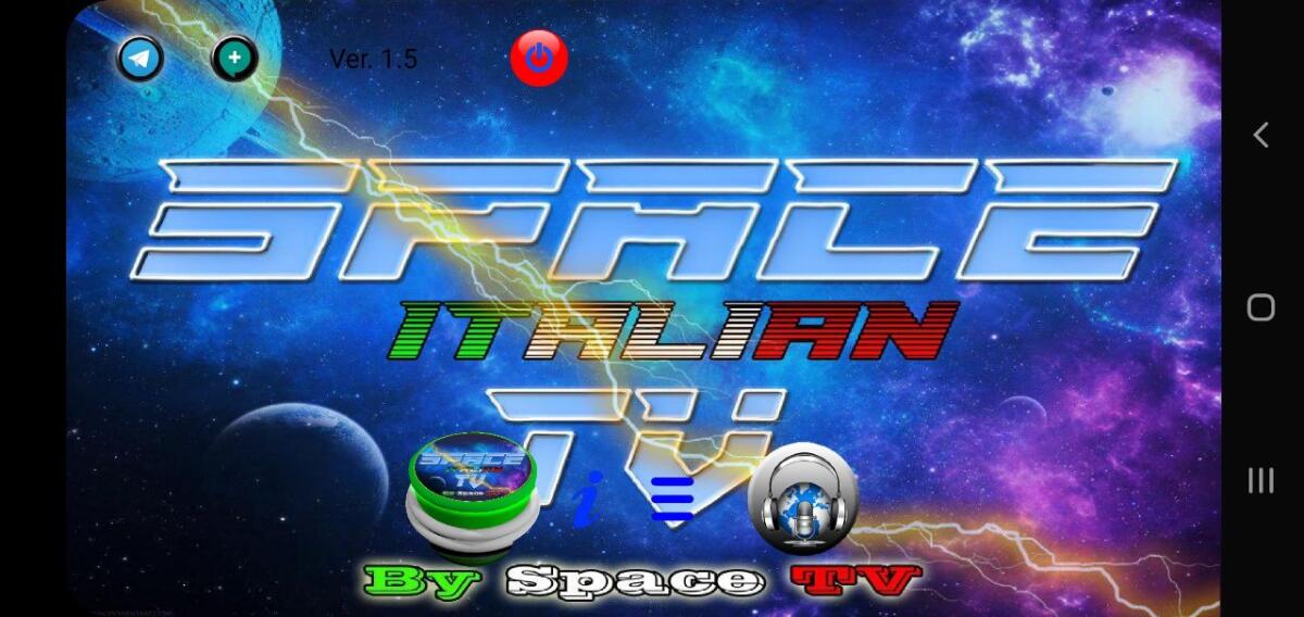 SPACETV: applicazione IPTV Android | Download APK - 