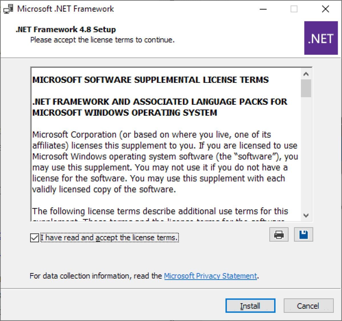 Download .NET Framework 4.8 Offline installer - 