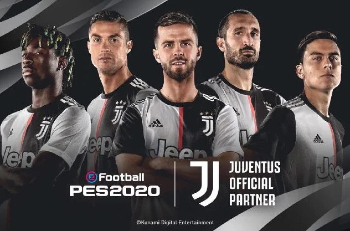 eFootball PES 2020 avrà la Juventus in esclusiva (non sarà in FIFA 20) - 
