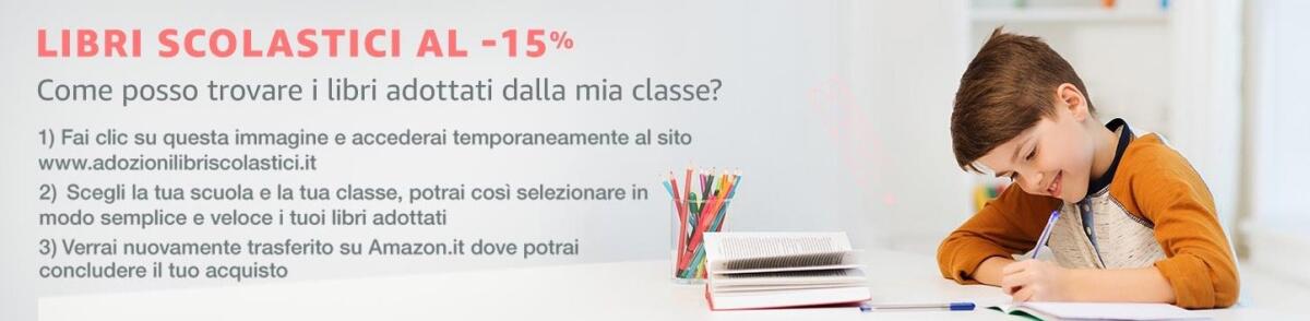 Compra libri scolastici su Amazon e ottieni un buono da 5 euro - 