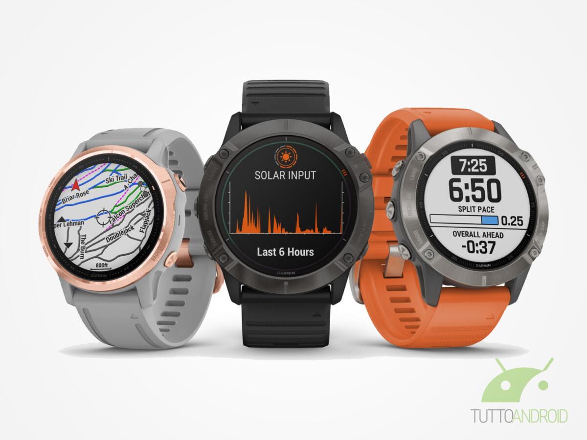Garmin: ecco i nuovi smartwatch Fenix 6, 6S, 6X e 6X Pro - 