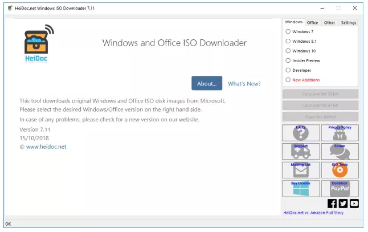 Scarica ISO Windows 10 Con Windows ISO Downloader - 