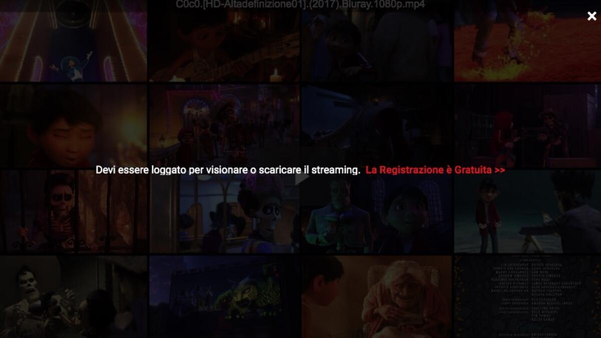 Devi essere loggato per visionare o scaricare il streaming: cosa fare? - 