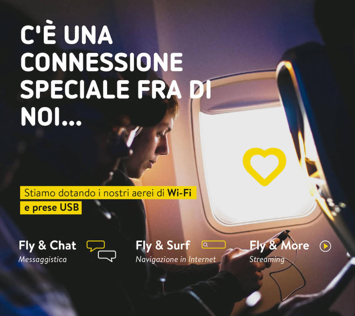 Arriva il WiFi sui voli Vueling: prezzo e come funziona - 