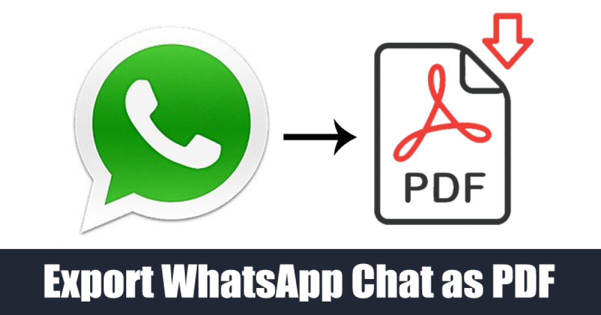 Esportare chat WhatsApp in PDF - Guida Facile - 