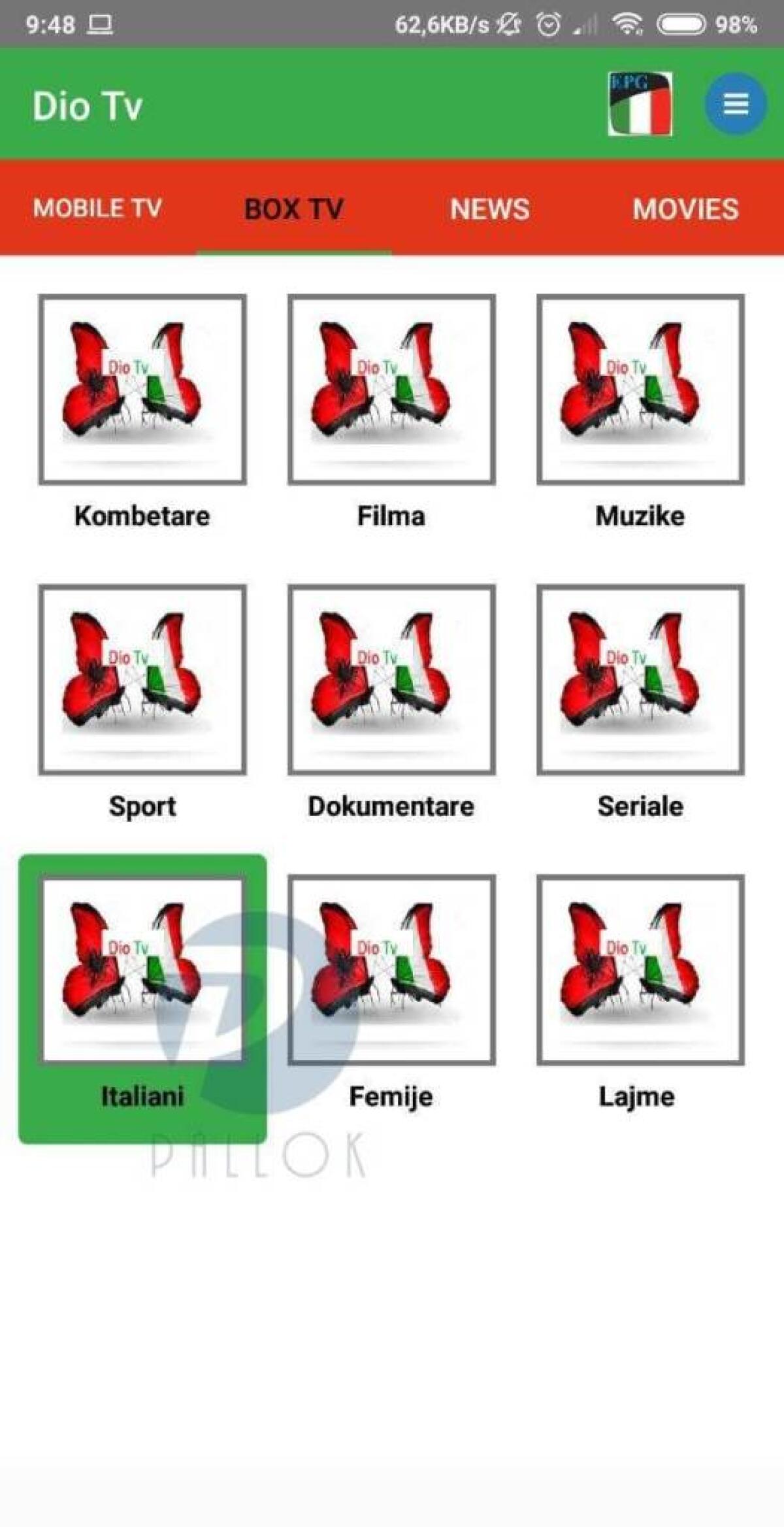 Dio Tv: app per vedere la tv digitale e satellitare su Android - 