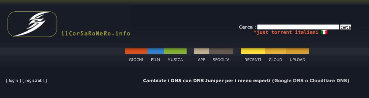 Come scaricare da il Corsaro Nero - 