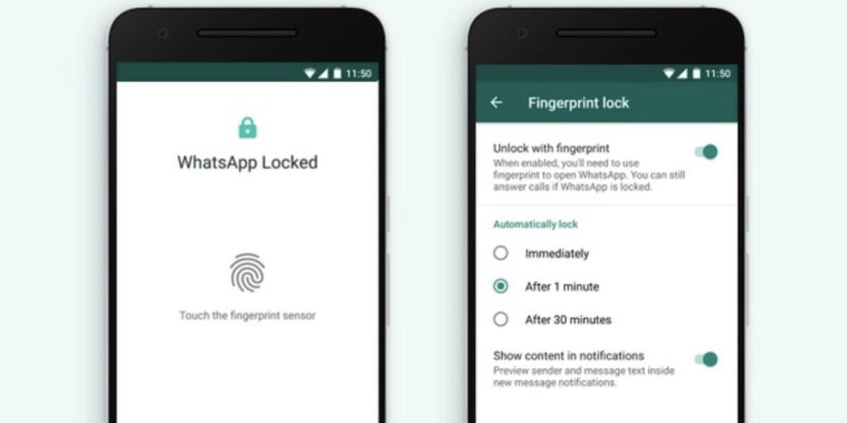 Impronta digitale WhatsApp Android: come fare - 