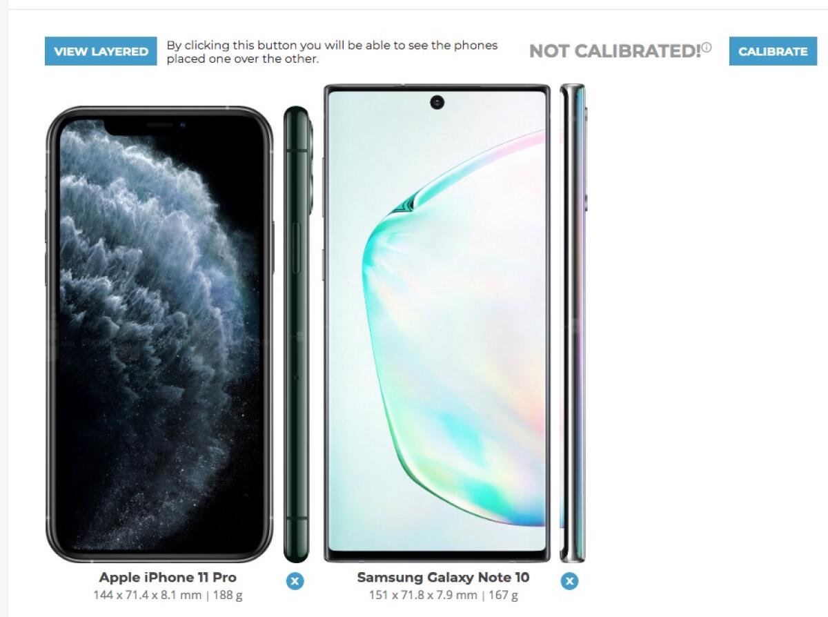 Confronto dimensioni smartphone: i migliori servizi GRATIS - 