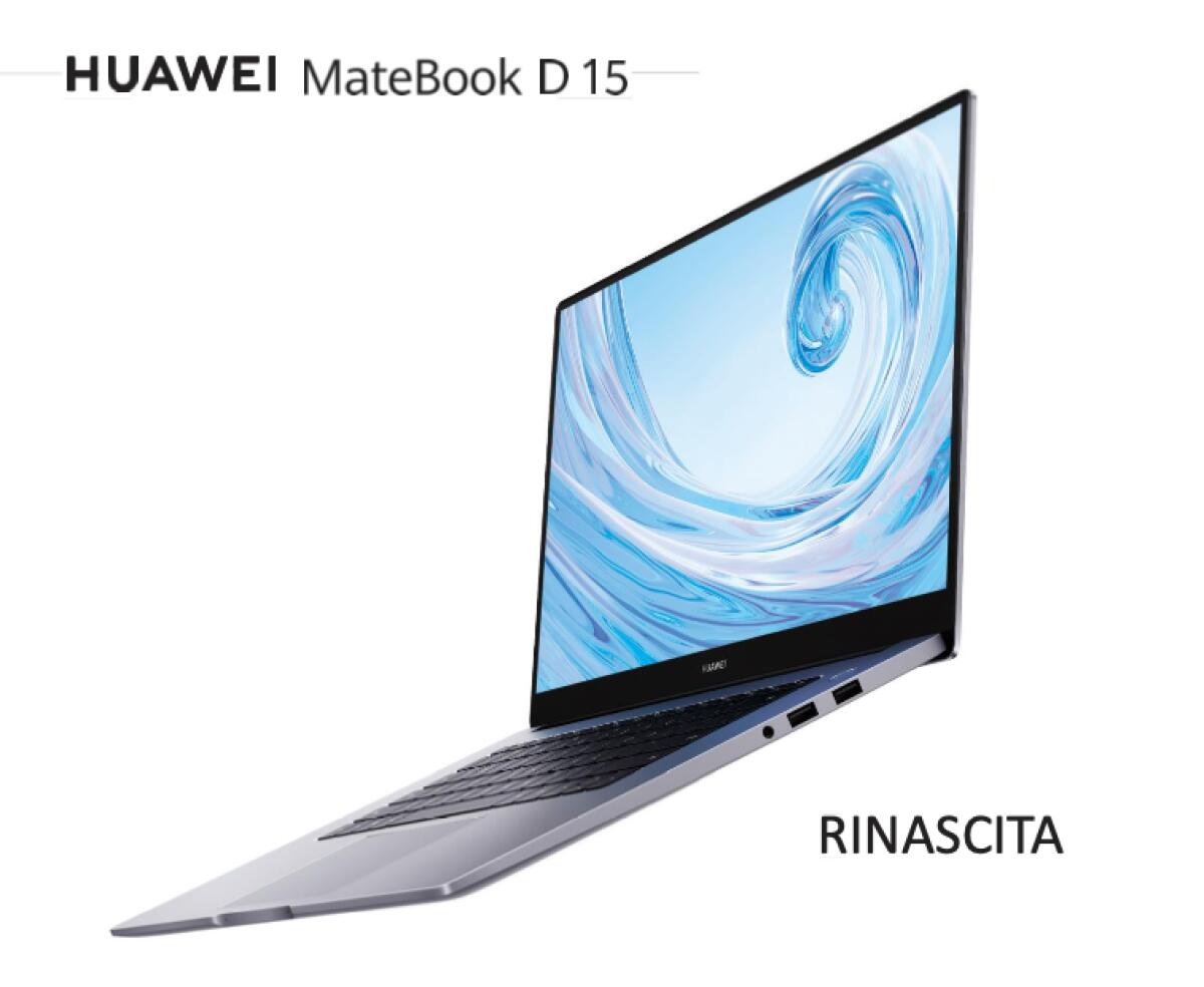 Huawei MateBook D14 e MateBook D15 ufficiali: prezzo e caratteristiche - 
