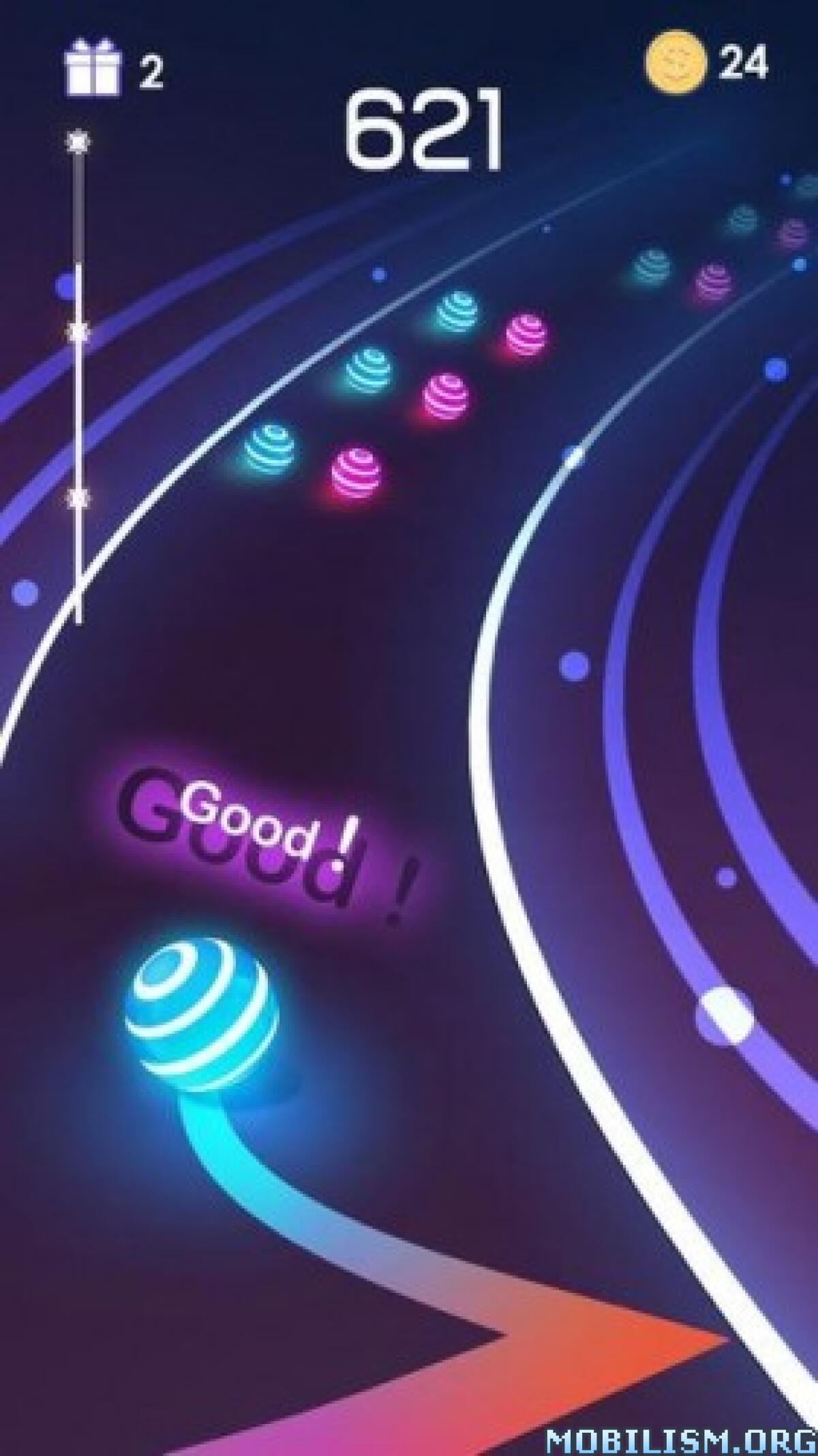 Dancing Road Colour Ball Run Trucchi Android | Vite, oro, diamanti infiniti illimitati - 